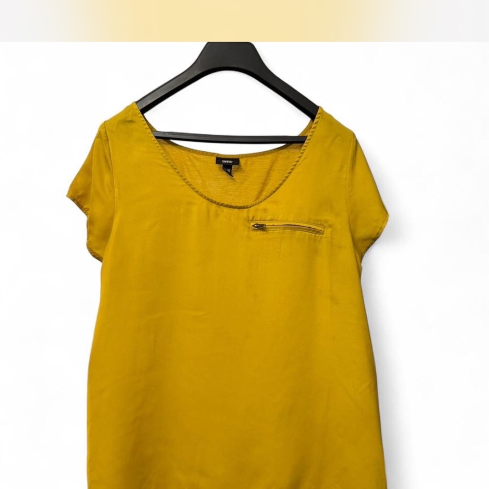 Mossimo Supply Co. Yellow Short Sleeve Top